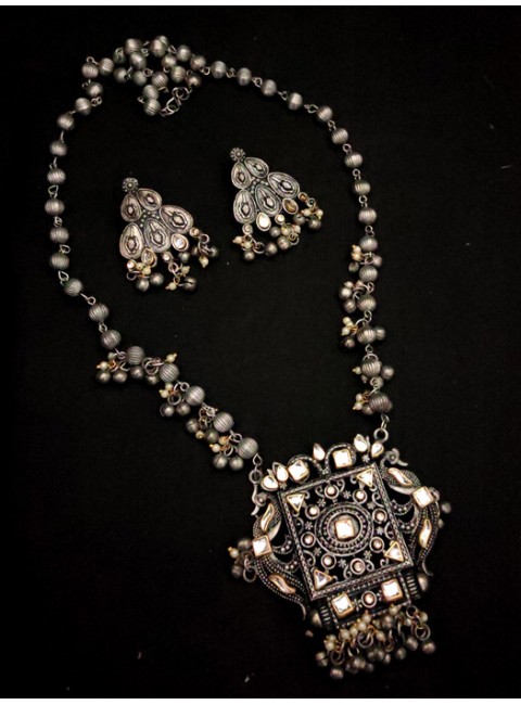 Oxidised Jewelry Set